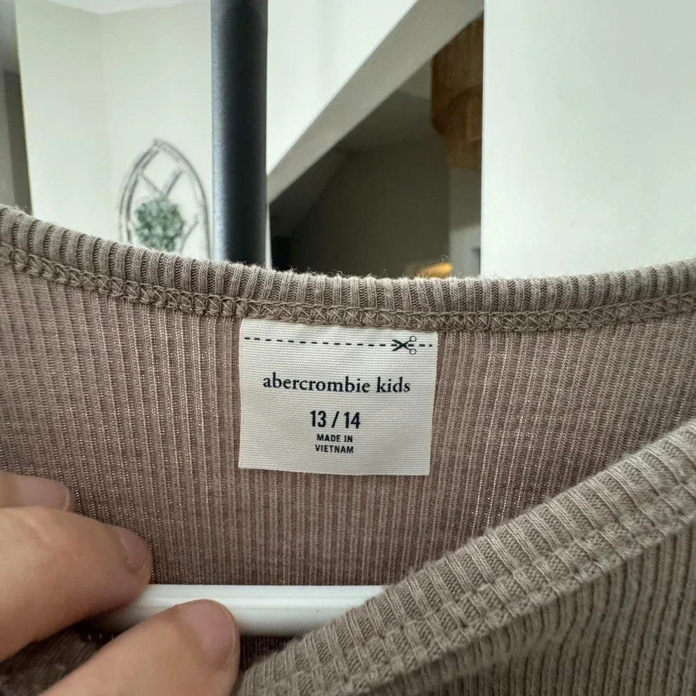 Abercrombie Kids Ribbed Long Sleeve